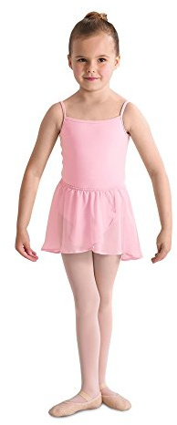 Kinder Ballett Wickelrock mit Gummizug LIGHT PINK Gr. 8-10