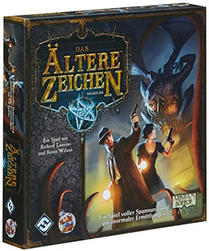 Fantasy Flight Games, Das Ältere Zeichen, Grundspiel, Expertenspiel, Strategiespiel, 1-8 Spieler, Ab 14+ Jahren, 60+ Minuten, Deutsch