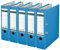 Leitz Ordner Kunststoff breit 1010 mit patentierter 180° Präzisionsmechanik, hellblau, 5er Sparpack | 8cm Breit