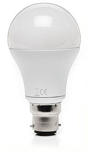 JCB - 6w = 40w / 10w = 60w / 15w = 100w - LED GLS Opal - BC / ES - 3000k (Warm) / 6500k (Daylight) (6w (40w), B22 - Bayonet, 3000k (Warm White))