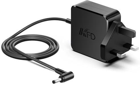KFD 19V 2.37A AC Adapter for ASUS F555L F552C F551M F551C X551C X54C X551M X555L X554L X450EA X705M X751 S550C A52F V550 Laptop Charger 45W Power Supply AD883220 010KLF BAH 5.5 * 2.5mm UK Wall Plug