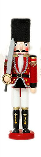 England Style Nutcracker Soldier Swordman Christmas Ornament Gifts Holidays Presents 12 inches Tall