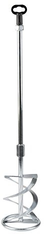 STIER Tige mélangeuse DK-120, diamètre du panier 120 mm, longueur 600 mm, M14, materiaux denses et collants, mélangeur peinture, malaxeur chantier