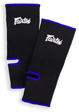 Fairtex AS1 - Knöchelbandage AS1 Schwarz/Blau OneSize