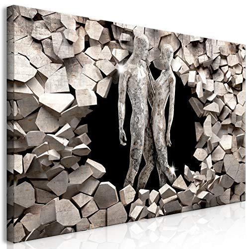 murando Wandbild Mega XXXL 3D Effekt Einteiliger XXL-Format Kunstdruck zur Selbstmontage Leinwandbilder moderne Bilder DIY Wanddekoration Wohnung Deko Abstrakt h-A-0045-ak-e