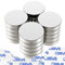 Wukong 20mm x 3mm Neodym Magnete Extra Stark Pack of 20 Mini Runde Neodymium Magnets (20, 20x3mm | Silber)