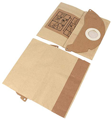 KingLan 10Pcs Sac De Papier D'Aspirateur De Poussière pour Karcher A2024Pt A2054 A2064Pt Wd2.200