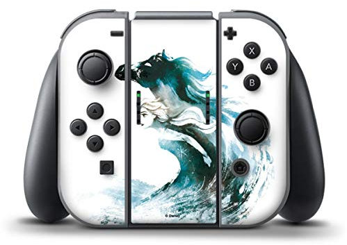 Skin kompatibel mit Nintendo Switch Controller Folie Sticker Disney Princess Frozen ELSA Offizielles Lizenzprodukt