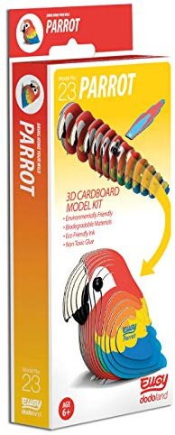 EUGY 3D Parrot Model, Craft Kit