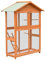 SHUJING Vogelkäfig, Vogelvoliere, Wellensittich Käfig, Vogelkäfige Für Wellensittiche, Vogel Käfig, Käfig Vogel, Birdcage, Kiefernholz & Tannenholz 125,5x59,5x164 cm