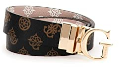 GUESS Damen Gürtel Rosa Bw7811vin30, Rosewoodlogomulti, S