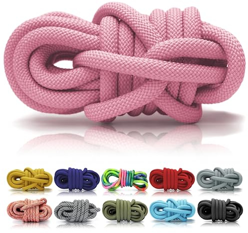 Ganzoo PPM Seil 5 m Stückware, 8 mm PPM Tau aus Polypropylen Multifilem, Farbe pink, für DIY Hundeleine, Hunde-Halsband und kreative Takelungen, Flechtarbeiten, Basteln, Zubehör herstellen