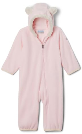 Columbia Baby Tiny Bear 2 Bunting, Satin Pink/Chalk, 12/18
