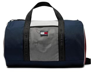 Tommy Hilfiger Herren TJM Heritage Round Duffle Tasche, Corporate, Tek Beden, Lässig