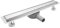 SaniteModar Duschrinne 110cm, Befliesbar Duschrinne mit 360° Siphon Geruchsstop und Haarfilter, Edelstahl Bodenablauf