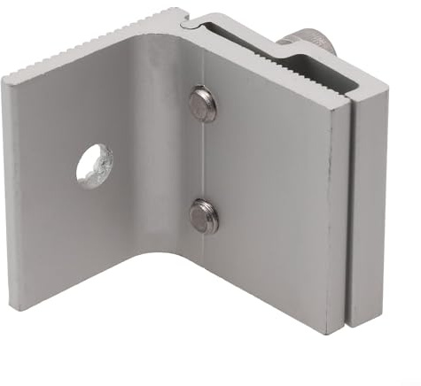 Lot de 14 colliers de serrage solaires pour toit en PV, matériau en alliage d'aluminium (4 pièces)