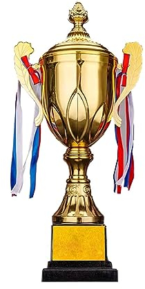 OUSIKA Trofei Trofeo campione di metallo di grandi dimensioni Campione, secondo classificato e terzo classificato Premio atleta Trofeo Coppa del mondo di basket e calcio Lega Campionati mondiali di at