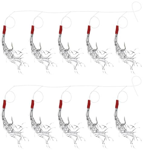Create idea 10PCS Silver Tinsel Mackerel Feathers Rigs Hooks for Cod Pollack and Sea Fishing with Lures Bait Tackle Accessories to All Summer Species