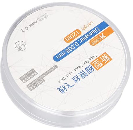 0,008 Mm Superfeiner Silber-Überbrückungsdraht, 120 M Länge, für Telefon-Motherboard-Fingerabdruck-Reparatur, Kleiner Lötdraht für IOS, BGA-PCB-Reparatur