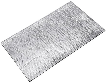 OUNONA 6feuilles Coton Isolant Aluminium Matériau Pour Isolation Sonore Et Thermique Les Véhicules