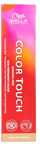Wella Color Touch Pure Naturals 7/0 Mittelblond 60ml - semipermanente Farbe ohne Ammoniak