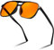 FEISEDY Retro 70er Blaulichtfilter Brille 99.99% Blaulicht-Blockierende Gaming Brillen Computerbrille für Herren Damen Amber Getönt G2835