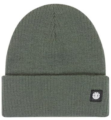 Element Mid Icon Rib - Klassisches Crown-Beanie - Unisex - One Size - Schwarz