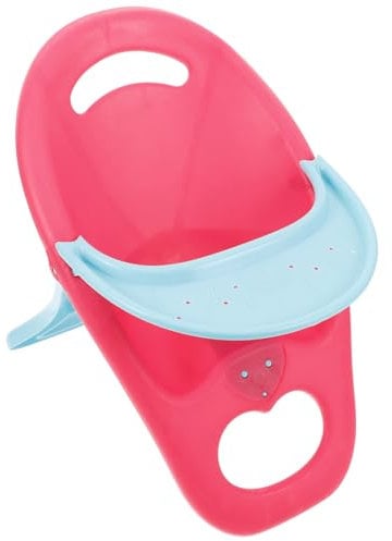 HOMOBABE Puppenhochstuhl Für Rollenspiele Vielseitiger Puppenstuhl Für Puppenhaus-Dekoration Und Fantasievolles Spielen Einfach Zu Montieren Transportieren