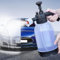 CHSG Spruzzatore in schiuma per lavaggio auto, 2 l, con 2 ugelli, nebulizzatore in schiuma a mano, spruzzatore a pressione manuale, nebulizzatore con beccuccio regolabile per giardinaggio