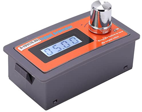 Generatore di Segnale di Tensione Regolabile Ad Alta Precisione DC 0-10V, uscita: Simulatore Analogico del Generatore di Segnale di Tensione, Facile Funzionamento con Encoder,