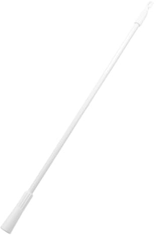 Tofficu Baguette Inclinable pour Stores Verticaux Tringle de Fenêtre Durable avec Crochet Accessoire Élégant pour Maison Bureau