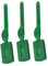 ULTECHNOVO 3Piezas Pasteles de Verde Utensilios de Cocina para Panadería Pastelería Ergonómico para Hornear Pan y Pasteles