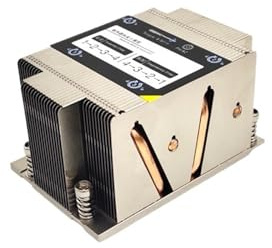 1pc LGA4049 2U passive AMD SP3 CPU cooler server heatsink computer radiator