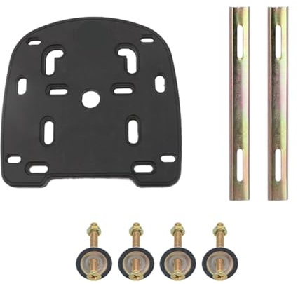 Motorbike Support Shelf Motorcycle Trunk Tail Box Quick Release Base Stamping Bottom Plate Luggage Support Delivery BoxS Shelf Accessories