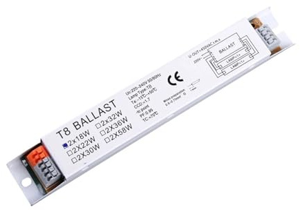 MAMA'S PEARL 1pcs T8 2x18/30/58W Ballast électronique instantané for lampe fluorescente universelle Ballasts(18w)