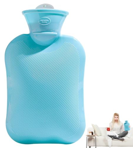 Yjkedfh Tasche für Wärmflaschen | Kleine tragbare Wasserflaschentasche | 500 ml Wärmbeutel für heiße und kalte Kompressen, Hand- und Fußwärmer, ideal bei Menstruationsbeschwerden