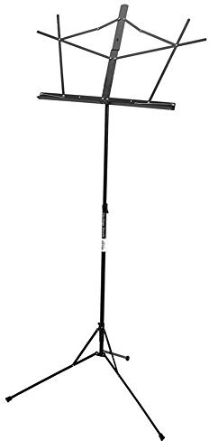 On-Stage SM7122DBB Kompakter Notenständer mit Tasche, Dunkelblau