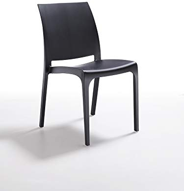 Bica 300 Stuhl Schwarz 46x54x80 cm anthrazit