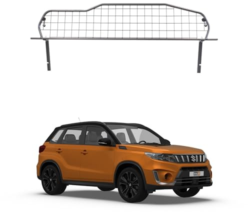 Travall Guard Griglia di Protezione Compatibili con Suzuki Vitara (2015-Corrente) TDG1504 – Griglia Divisoria Specifica in Acciaio Dolce