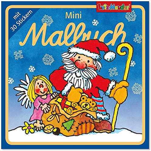 Lutz Mauder 13085 Mini-Malbuch Weihnachten - 1 Malbuch