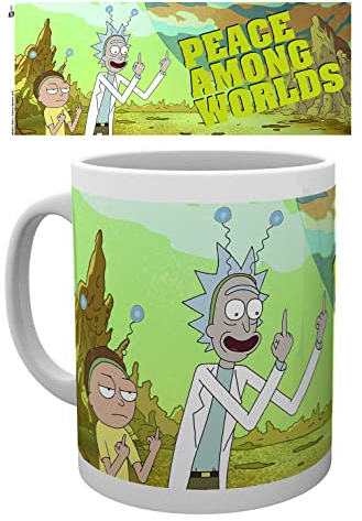 GB eye Rick & Morty Peace Tasse