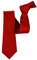 ADAMANT® Designer Seidenkrawatte Hellrot 6cm Schmal