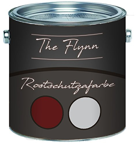 The Flynn Protección contra la corrosión y la corrosión, resistente a la intemperie, para metal (2,5 L, marrón rojizo)