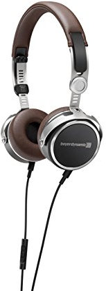 Beyerdynamic Aventho Wired Cuffie con Cavo di Fascia Alta Tesla per l'uso in Movimento, Marrone