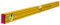STABILA Wasserwaage Type 80 AS, 90 cm, verstärktes Alu-Profil, 1 Horizontal-Libelle, 1 Vertikal-Libelle, integrierte Rutsch-Stopper, Made in Germany, Gelb