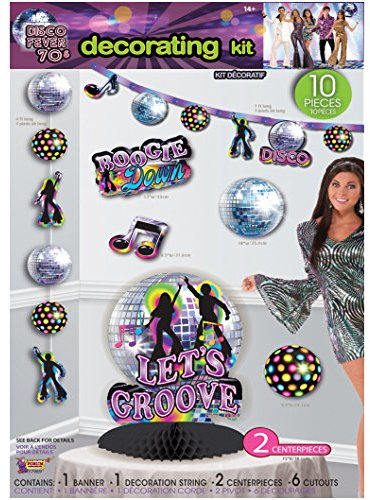 Disco Party Dekorationsset
