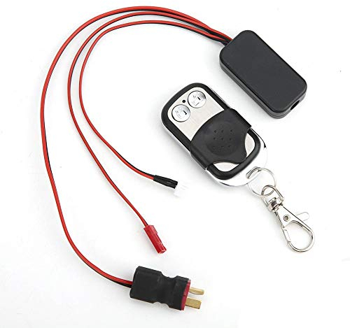 Tbest RC Winch Controller, elektrische Winde Fernbedienung Modellauto Ersatzteile Fit für 1/10 RC Kletterwagen(T Stecker)