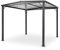 Blumfeldt Pergola Aluminium 3x3m - Terrasse et Jardin, Hydrofuge Avec Toit en Polycarbonate, Structure en Aluminium, Kit Tonnelle de Jardin Extérieur