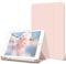 ZOYU Case for iPad Air 3rd Generation 10.5 Inch 2019, Slim Lightweight Trifold Stand Smart Case with Pencil Holder, Soft TPU Back Cover [Full Body Protective], Auto Sleep/Wake, Pink