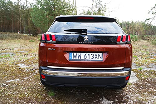 Luxyline Baguette de Coffre chromée pour Peugeot 3008 II (16-20)